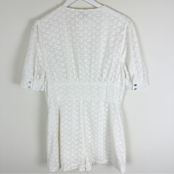 Majorelle White Eyelet Romper - Picture 6 of 10